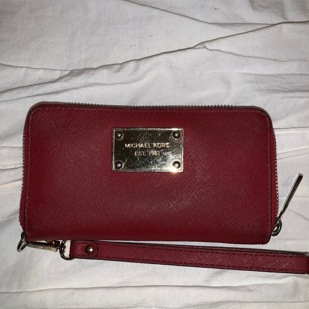 Michael Kors Jet Set Wallet Wristlet